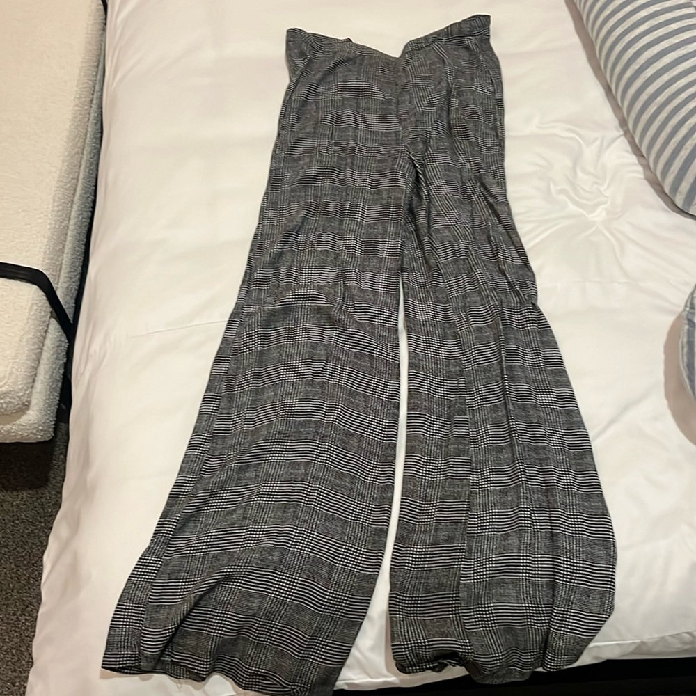 Reformation plaid pants